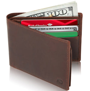 Bifold Wallet With Flip-Up ID Window