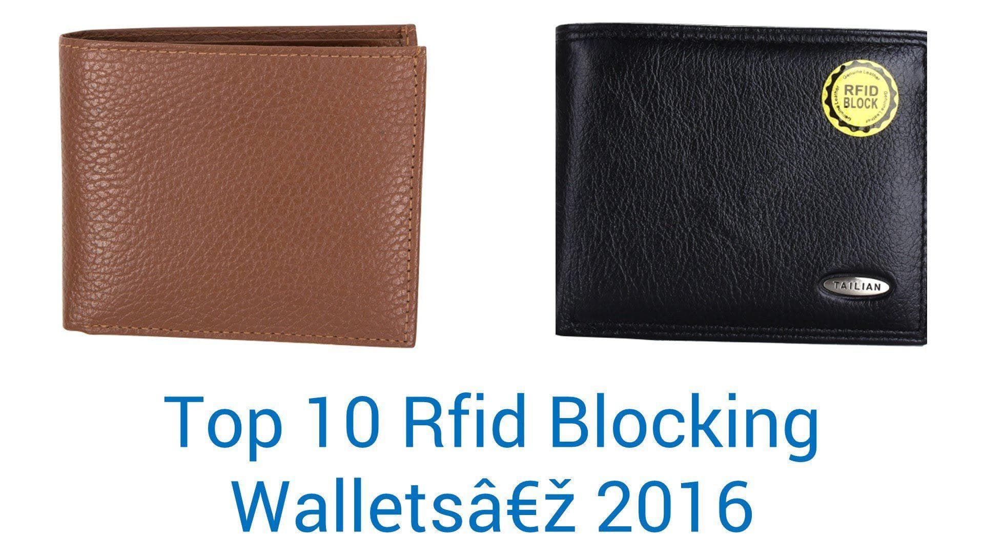 Top 10 RFID wallets of 2016