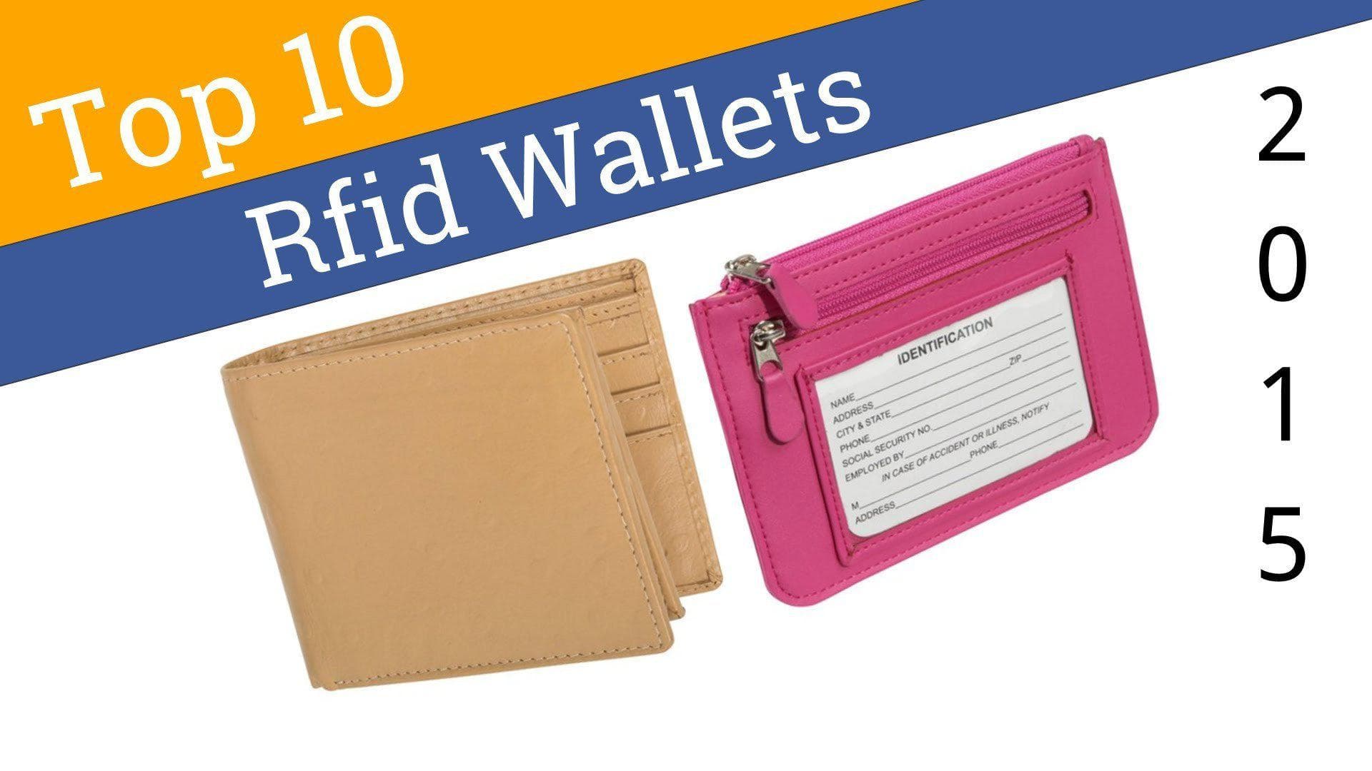 Top 10 RFID wallets of 2015