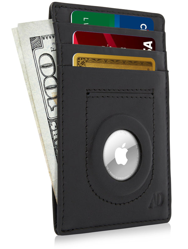 Slim Card Holder With Air Tag Holder