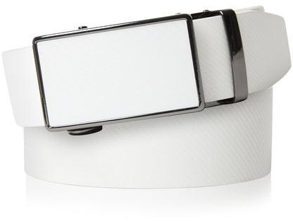 Genuine Leather Ratchet Belt – No Holes, Custom Fit