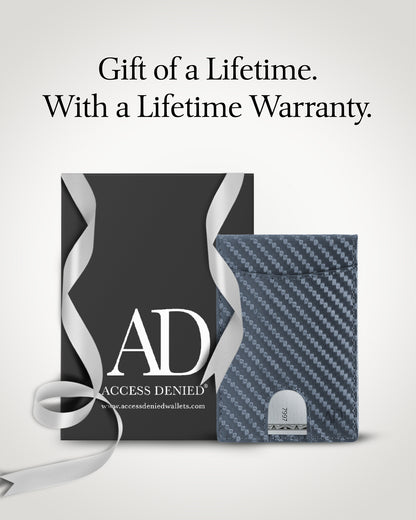 Genuine Leather Slim Money Clip Wallet – 7 Card Slots, RFID Blocking