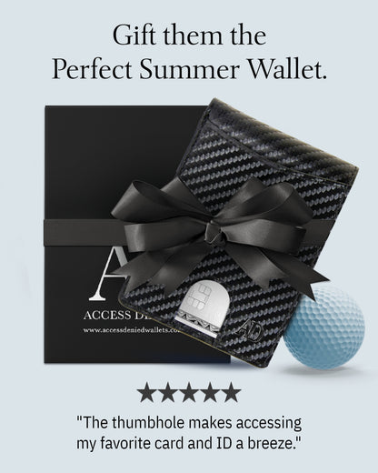 Genuine Leather Pull-Strap Bifold Wallet – Holds 7 Cards, RFID Blocking
