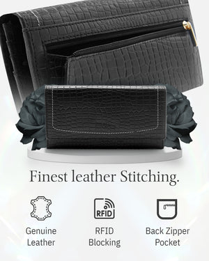 Accordion Clutch Wallet