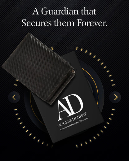 Leather Trifold Wallet – Removable Money Clip