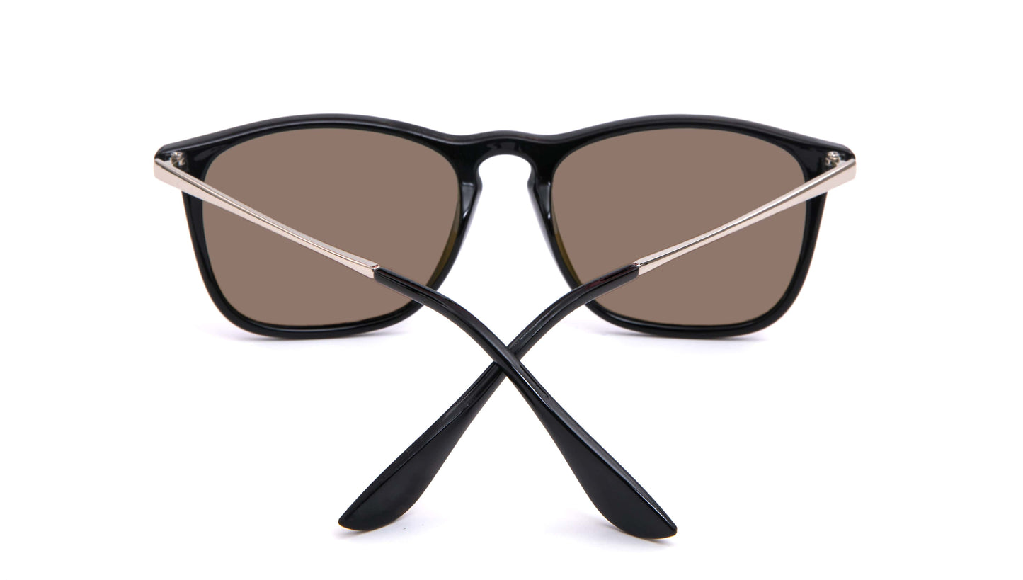 Polarized Aviator Sunglasses – UV400, Round Lens