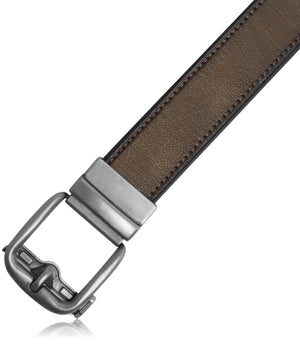 Bonded Leather Ratchet Belt