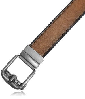 Bonded Leather Ratchet Belt