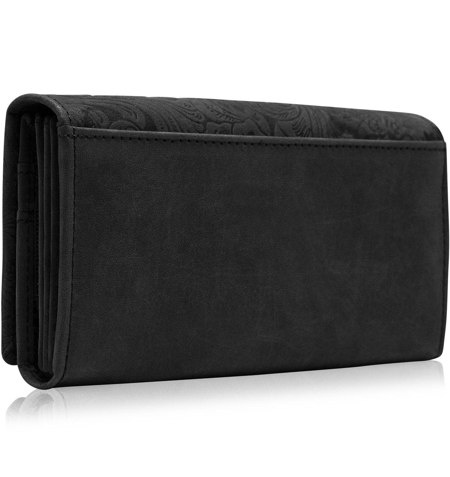 ★NlCK&NlCOLE★ CRYSTAL ACCORDION WALLET_BLACK c1106_b4bk_a0