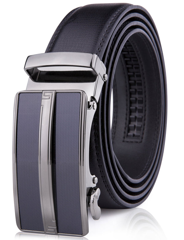 Microfiber Leather Ratchet Belt