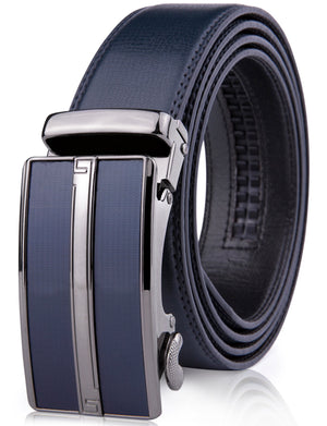 Microfiber Leather Ratchet Belt