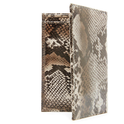 Genuine Leather Passport Holder – RFID Blocking, Travel Card Slots