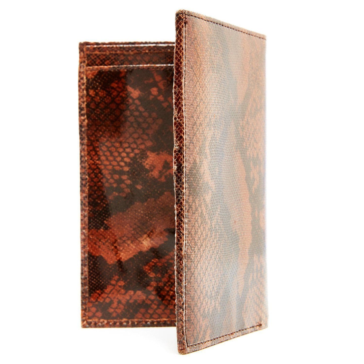 Genuine Leather Passport Holder – RFID Blocking, Travel Card Slots