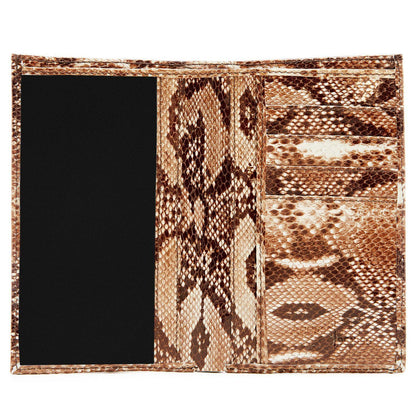 Genuine Leather Passport Holder – RFID Blocking, Travel Card Slots