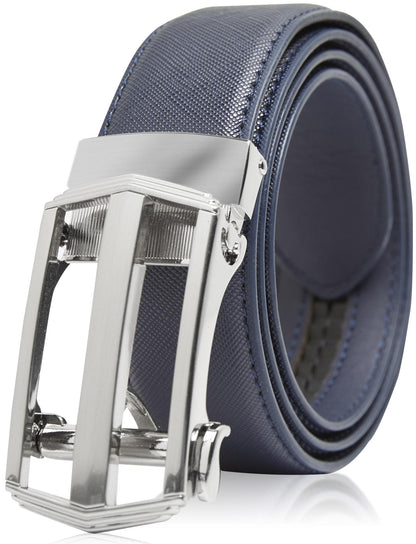 Leather Ratchet Belt – No Holes, Custom Fit
