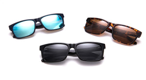 Retro Square Polarized Sunglasses