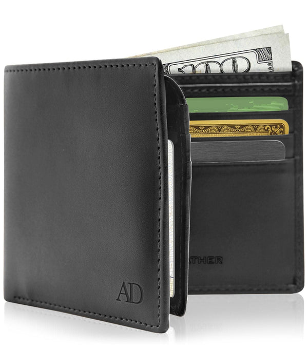 Vegan Leather Bifold Wallet